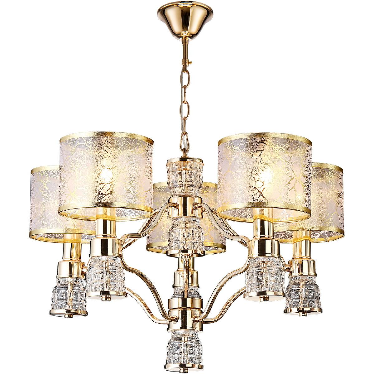 Подвесная люстра Illumico IL6216-5P-27 GD