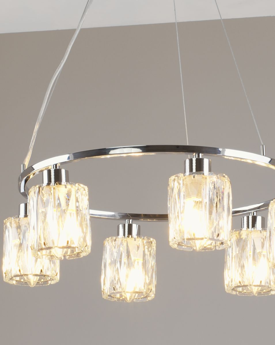 Подвесная люстра Moderli Prismique V11707-6P