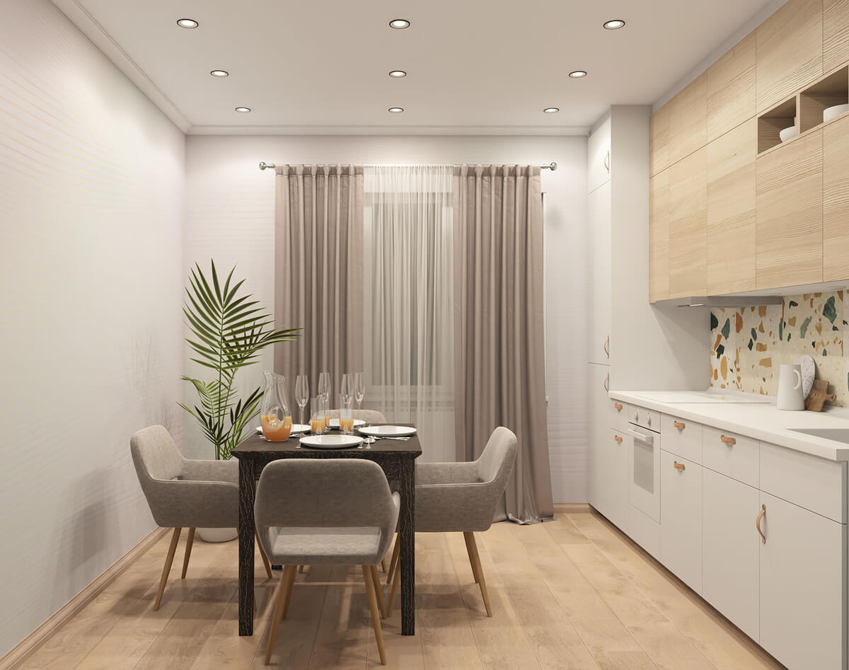 Встраиваемый светодиодный светильник Denkirs DK4001-WH