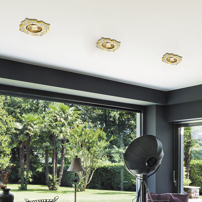 Встраиваемый светильник Novotech Flower 369825