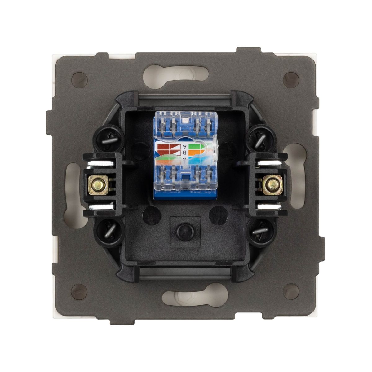 Механизм компьютерной розетки Arlight SCT-TENDO-MPC1-PL-WH (RJ-45, CAT6) 054098