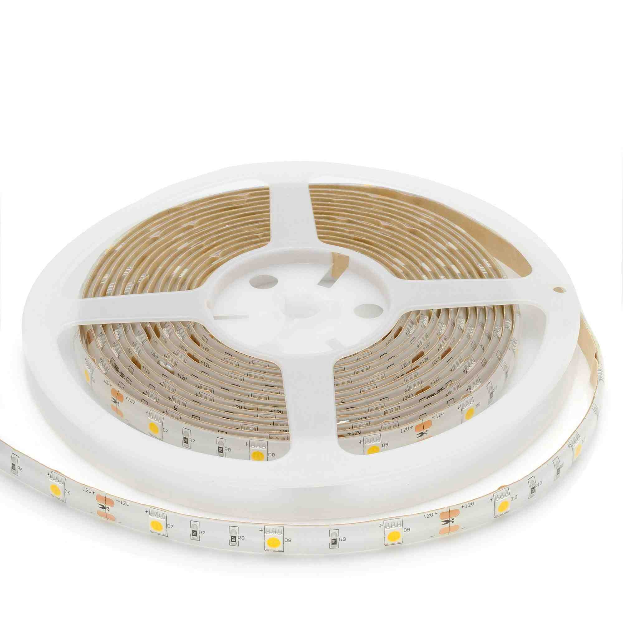 Светодиодная лента Apeyron 12В СТ 7,2Вт/м smd5050 30д/м IP65 360Лм/м 5м 3000К 00-40