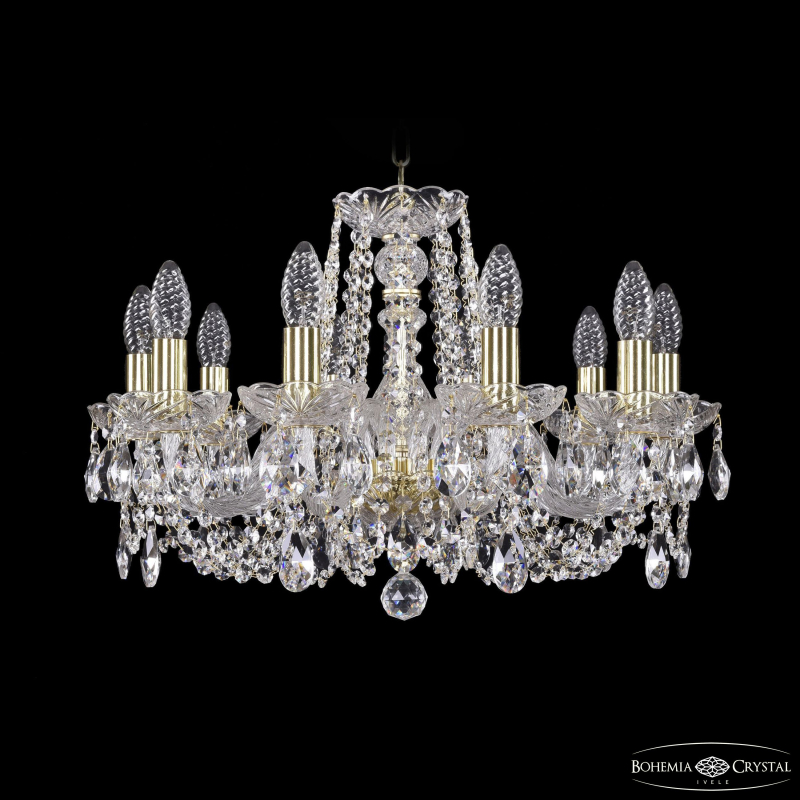 Подвесная люстра Bohemia Ivele Crystal 1402/10/195 G