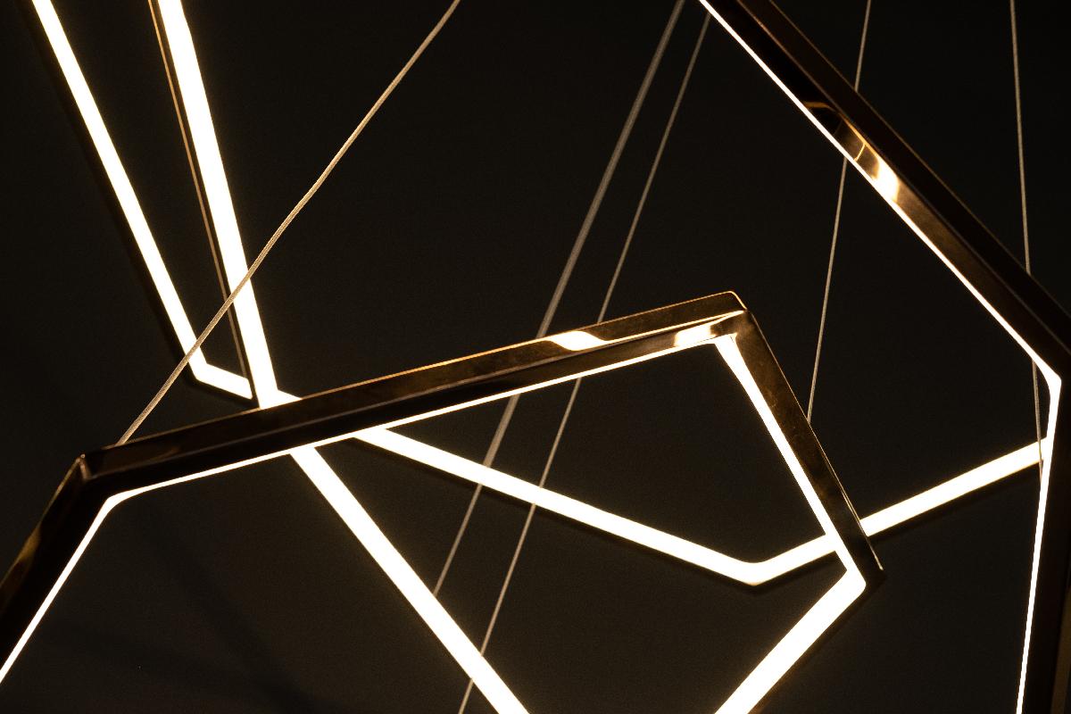 Подвесной светодиодный светильник Milosh tendence 0873CL-24PG