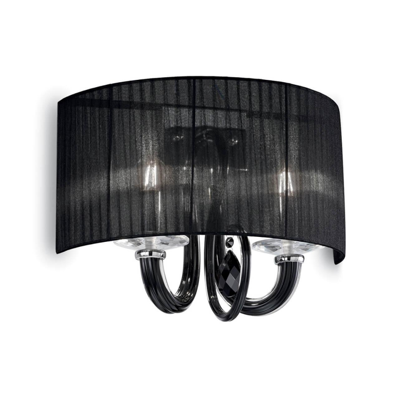 Бра Ideal Lux Swan AP2 Nero 153131