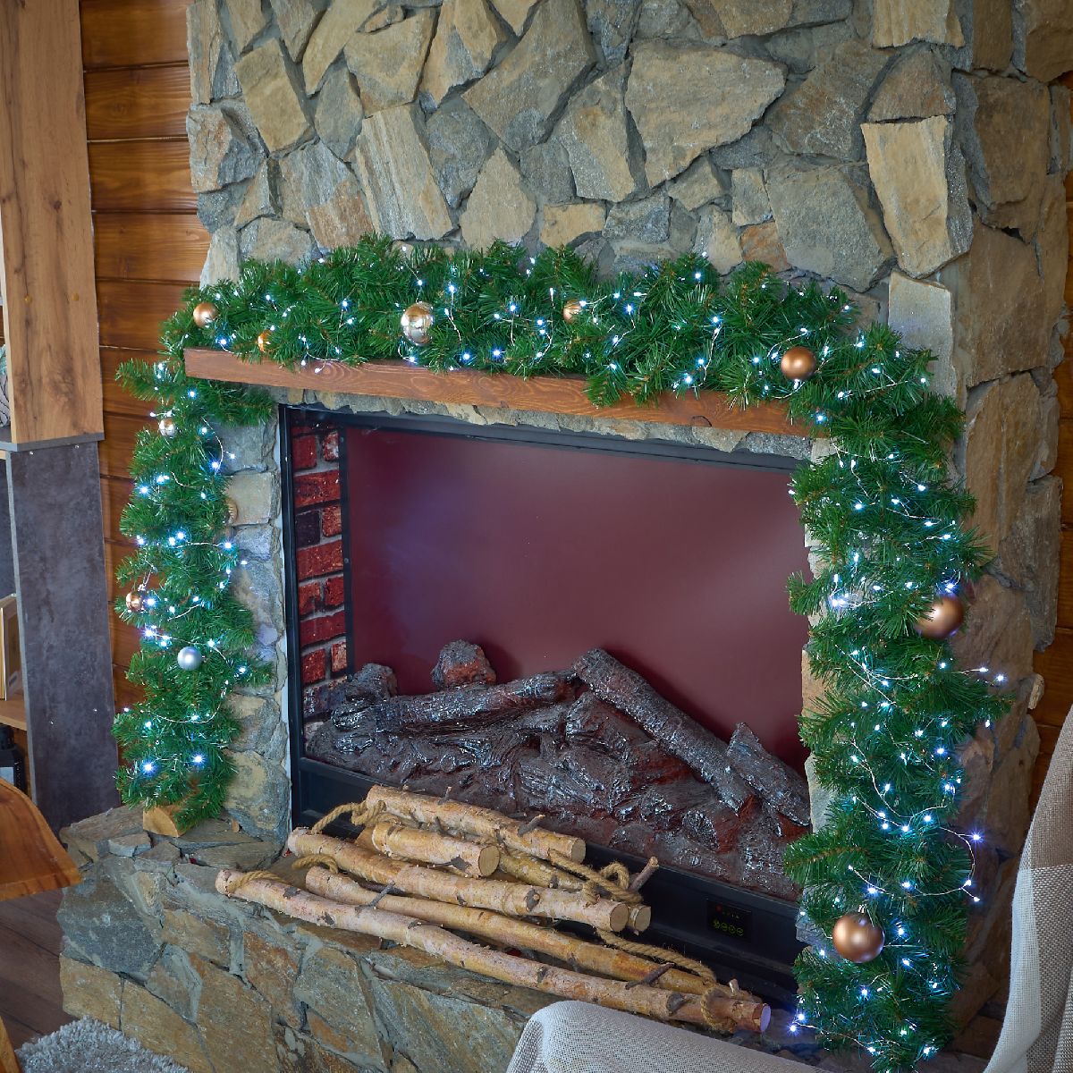 Гирлянда Роса Uniel ULD-S0500-125/DTA WHITE IP20 DEWDROP UL-00012121