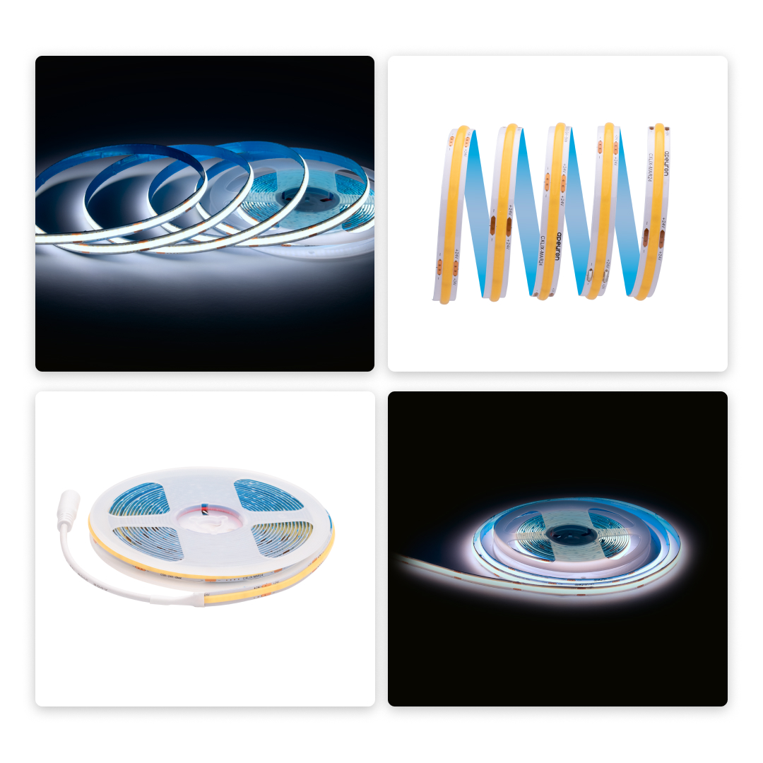 Светодиодная лента Apeyron 24В COB 10Вт/м 6500К 5м IP20 00-395