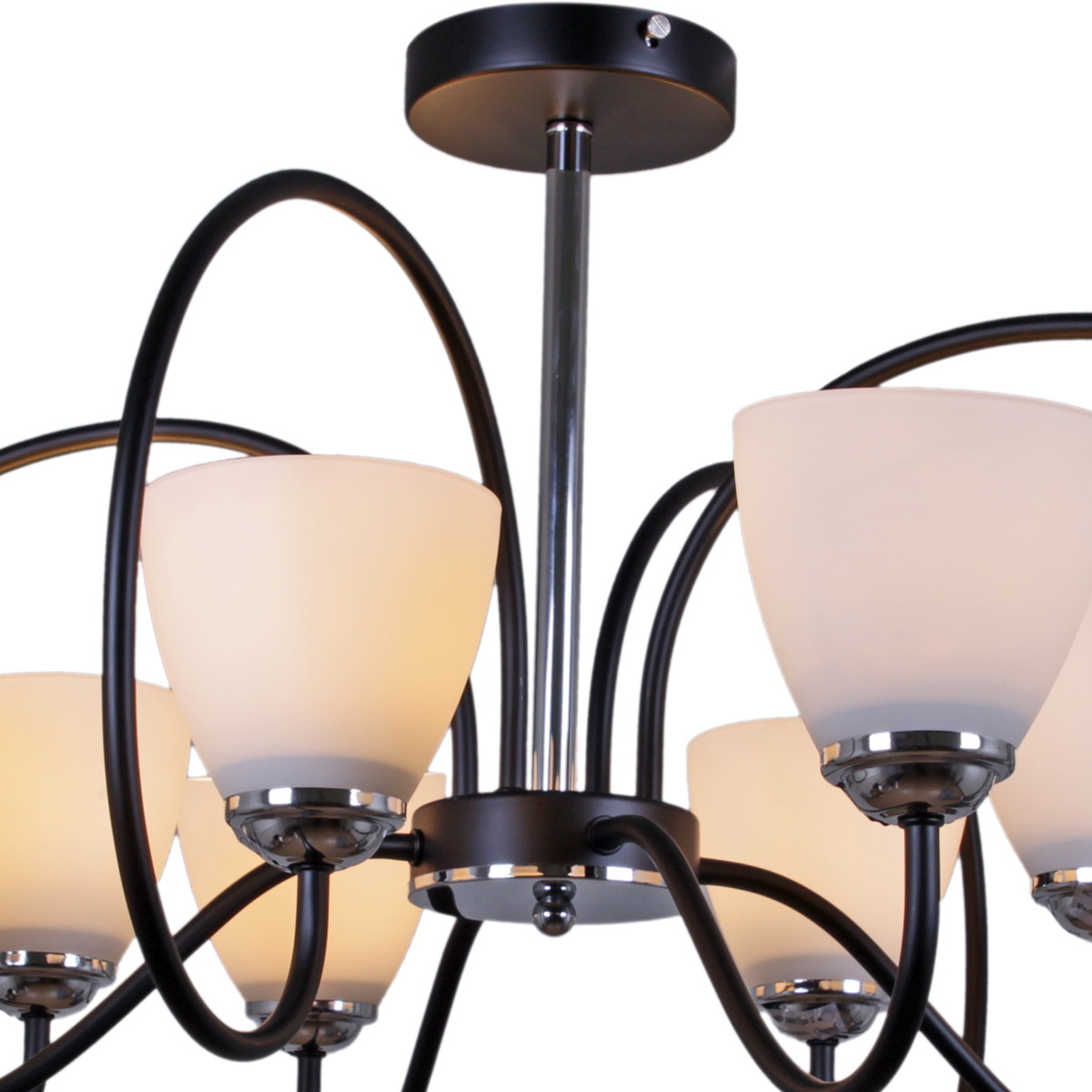 Люстра на штанге Reluce 01269-0.3-08 BK+CR