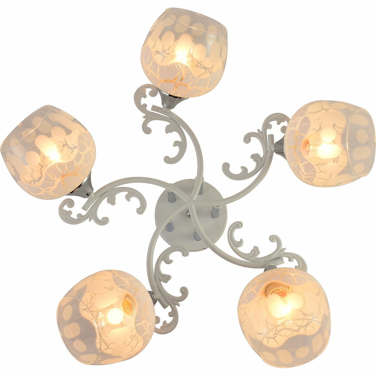 Люстра на штанге Reluce 01308-0.3-05 WH+CR