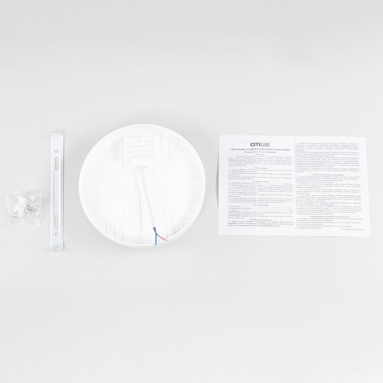 Настенно-потолочный светильник Citilux Люмен CL707011 в Москве