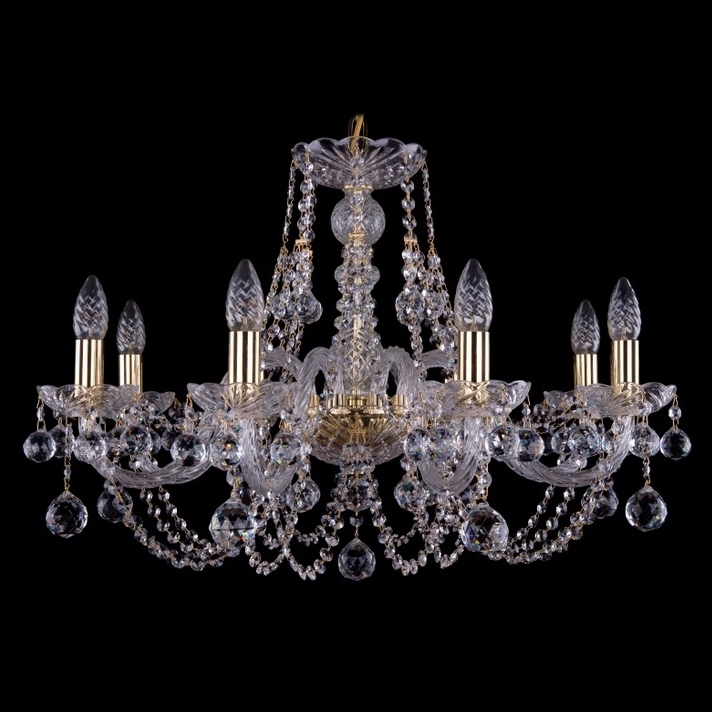 Подвесная люстра Bohemia Ivele 1406/8/240/G/Balls