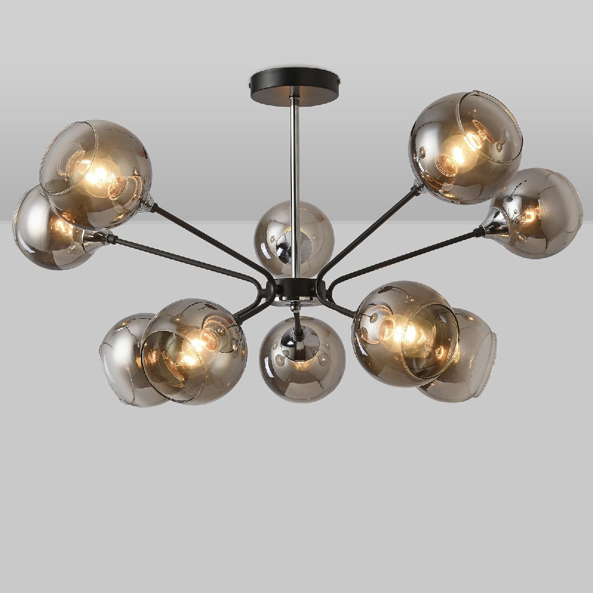 Люстра на штанге Natali Kovaltseva Swift 81453/10C