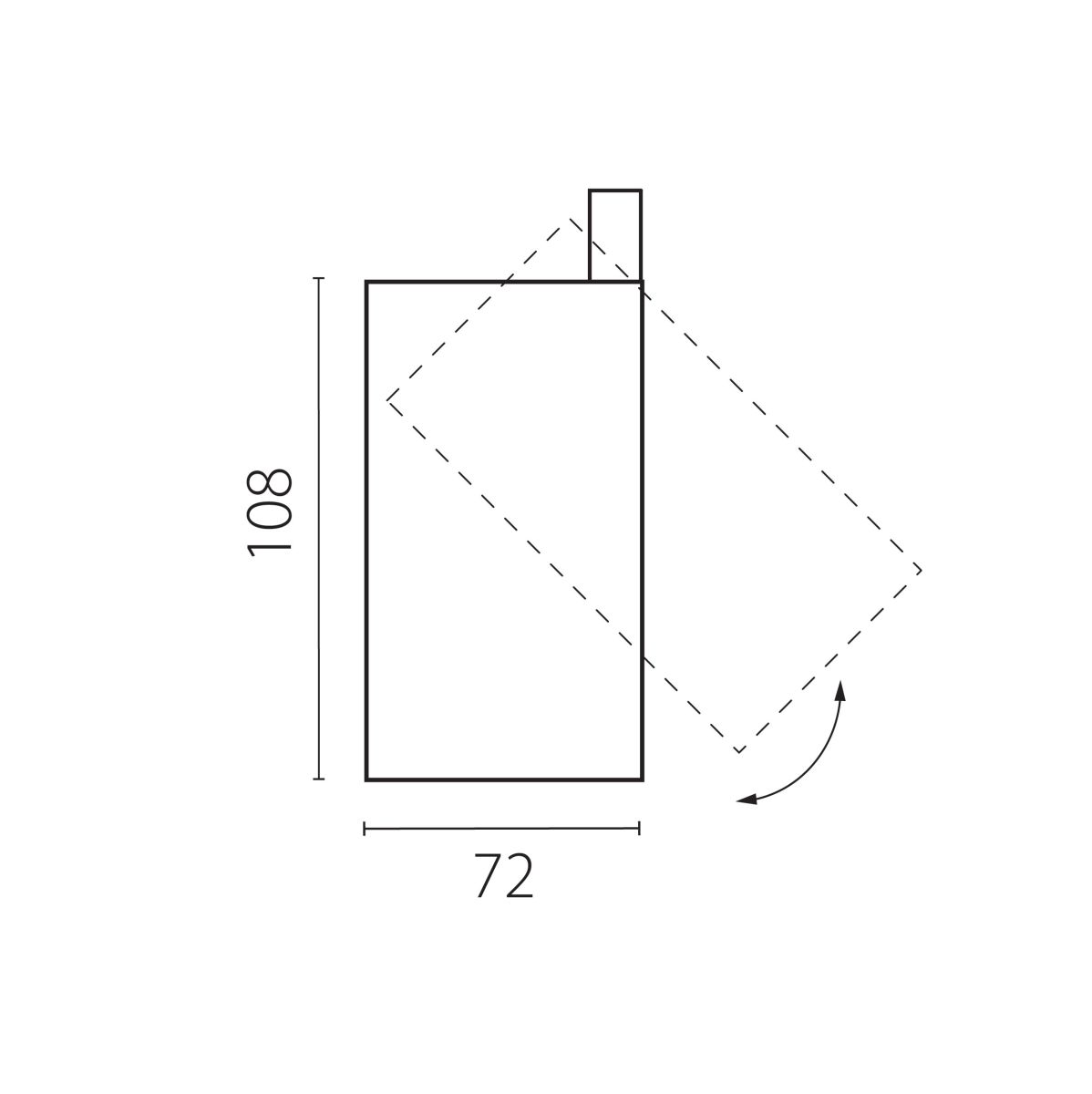 Трековый трехфазный светильник для систем QUATTRO либо потолочный (накладной или встраиваемый) Lightstar Alta Base 215237