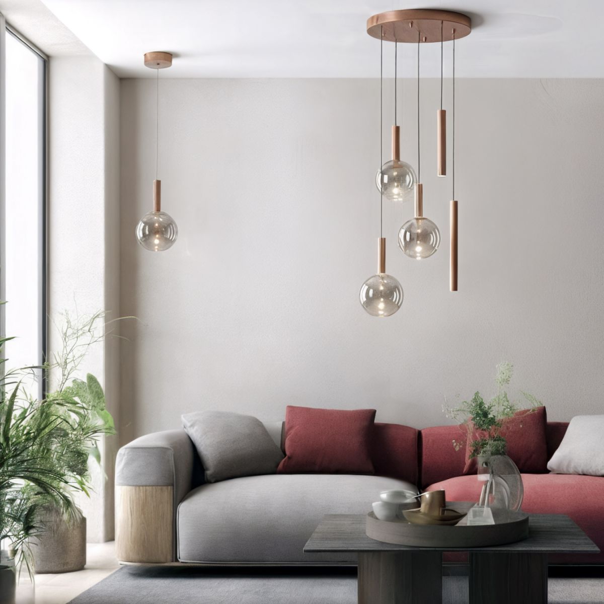 Подвесной светильник Denkirs Bubbles DK6531-CO