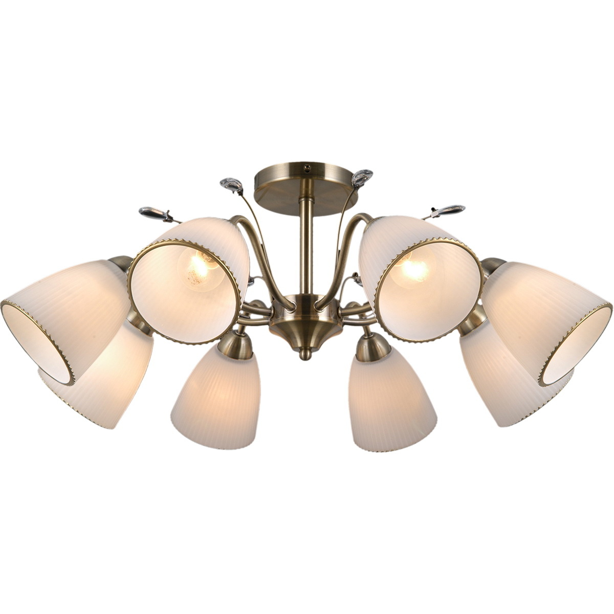 Люстра на штанге Illumico IL0308-8CSQ-29 AB