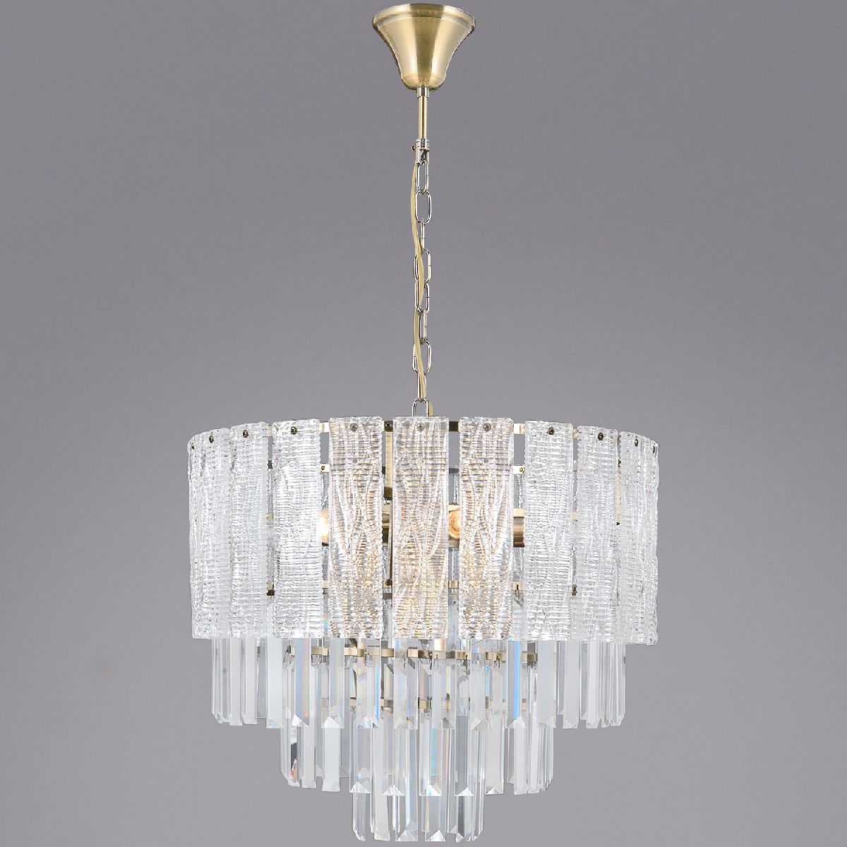 Подвесная люстра Illumico IL3581-9ASQ-25 AB GENOA