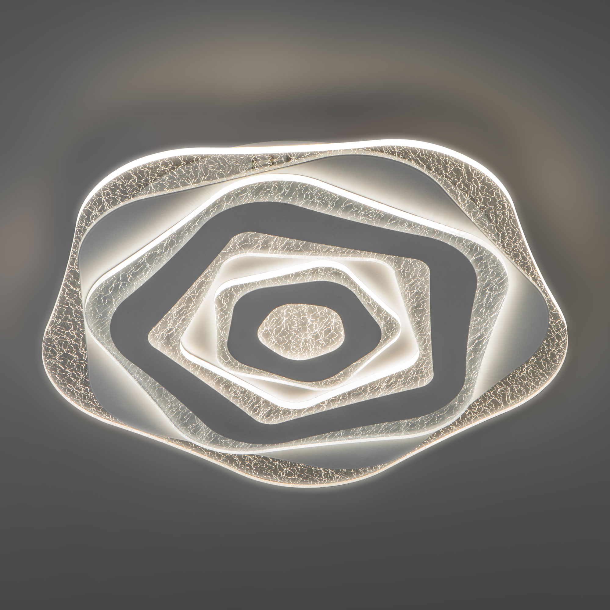 Потолочный светодиодный светильник Eurosvet Freeze 90210/1 белый