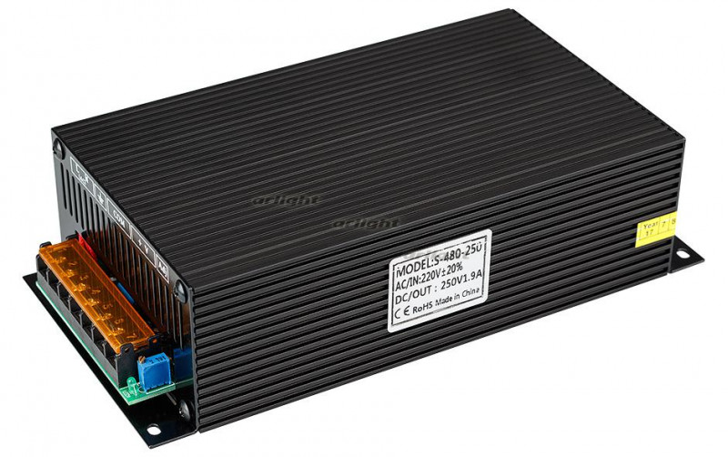 Блок питания Arlight JTS-480-250-A (0-250V, 1.9A, 480W) 023972