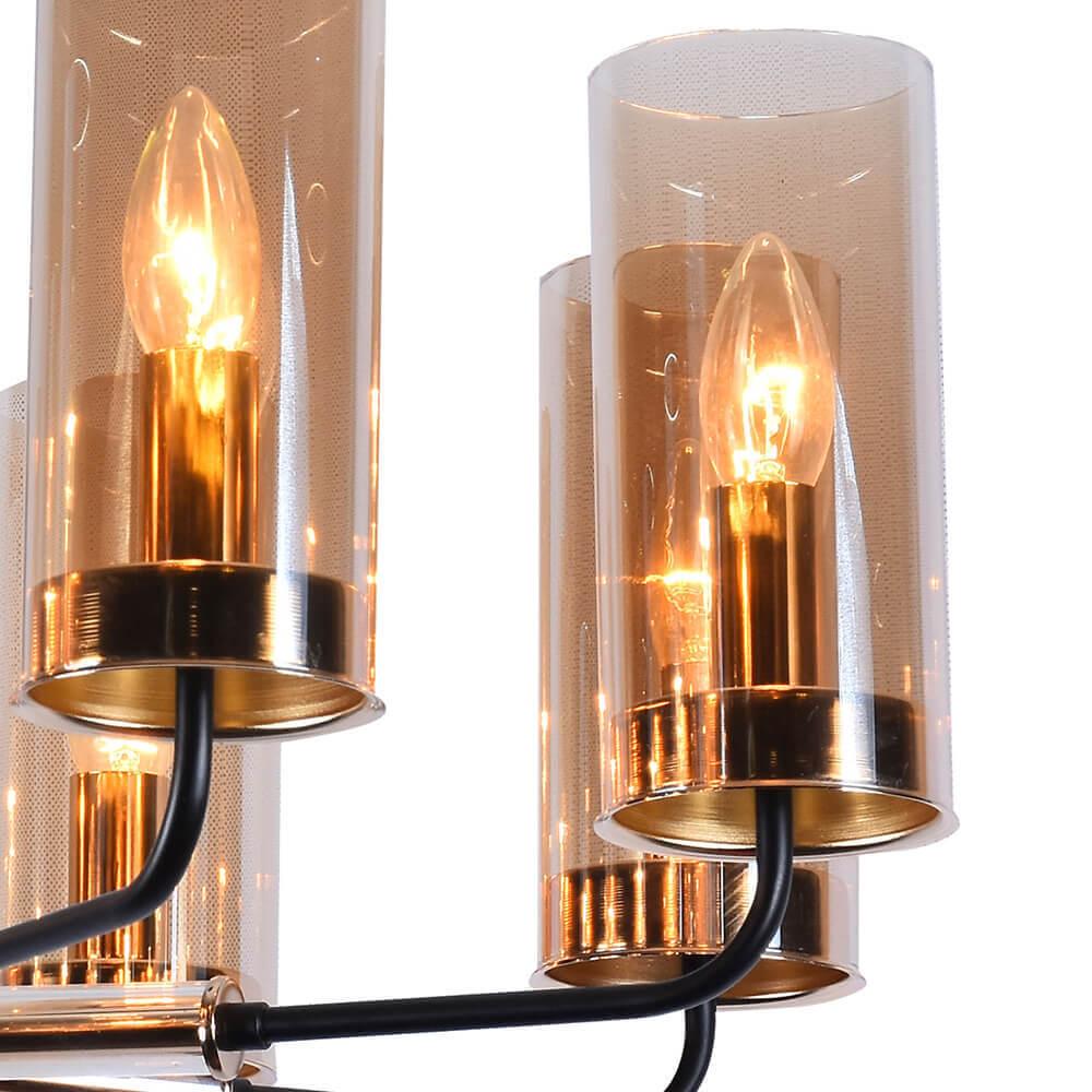 Потолочная люстра Seven Fires Норма SF3303/8C-MBK+FGD