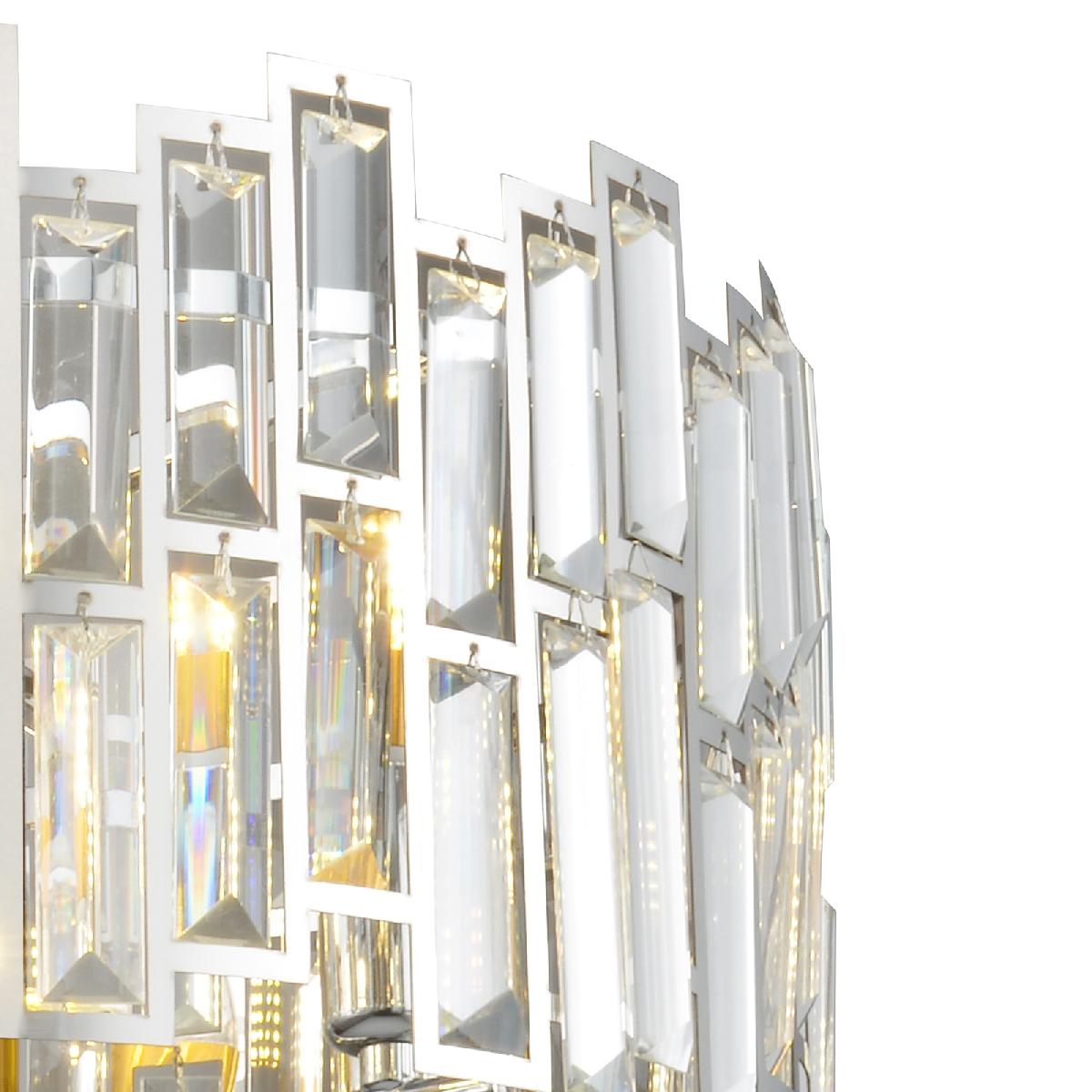 Люстра на штанге Natali Kovaltseva BERNARDY 81445/6C CHROME