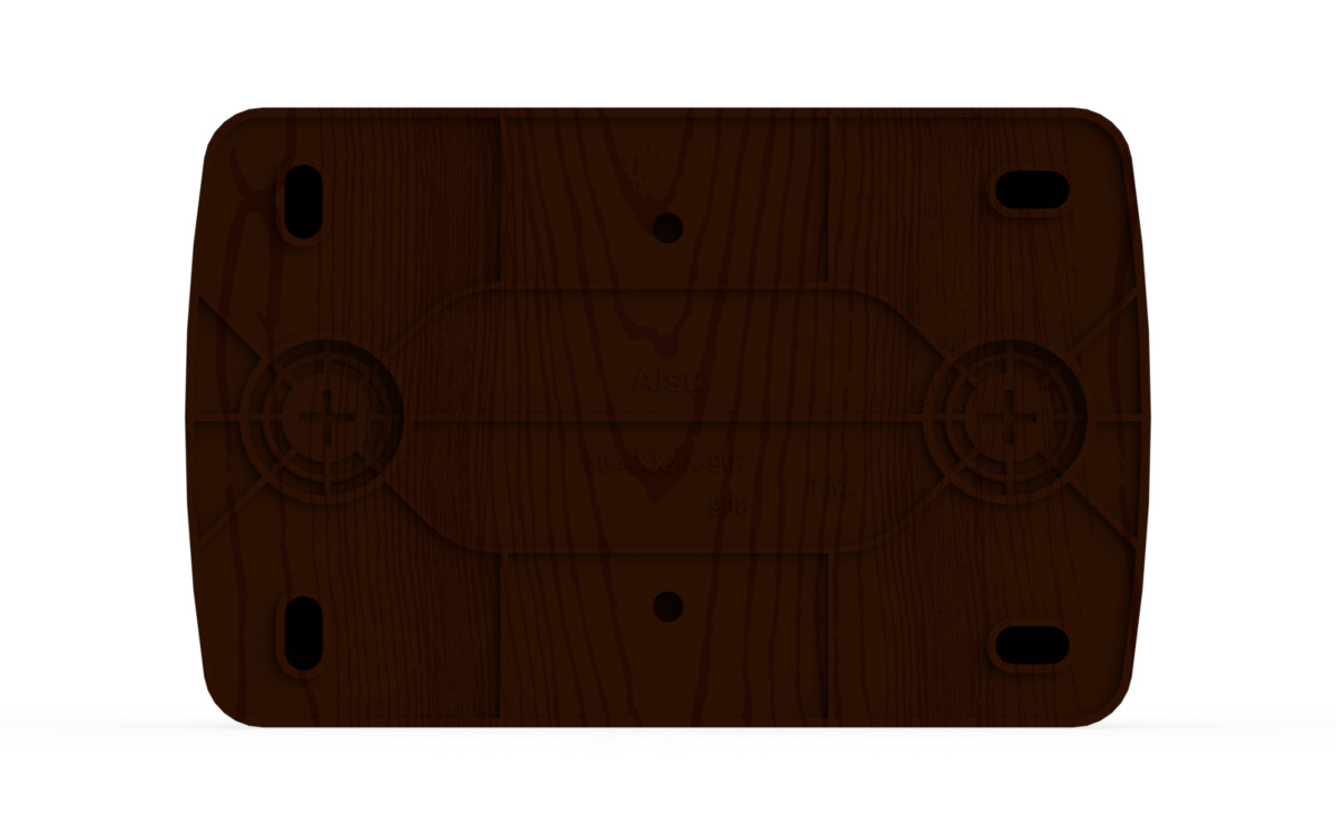 Розетка двухместная без заземления ELBI Alsu 504-010600-908