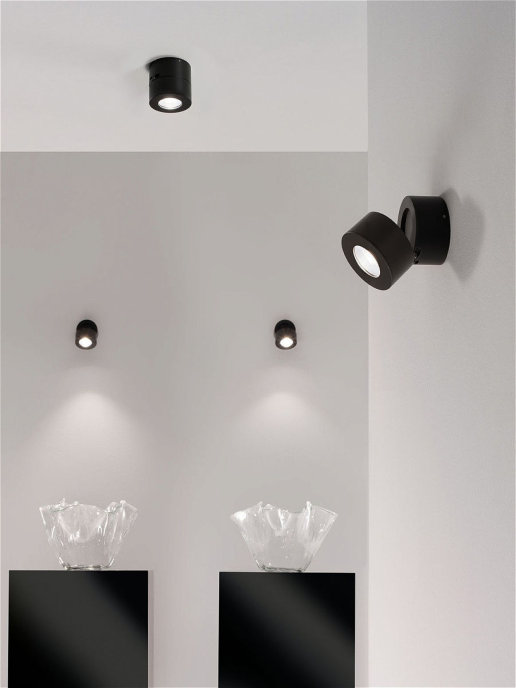 Накладной спот Elvan NLS-6615-8W-WW-BLK