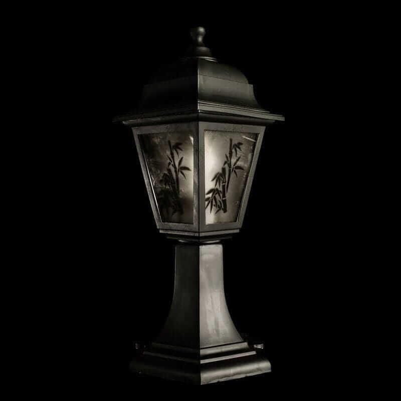 Уличный светильник ретро Arte Lamp Zagreb A1113FN-1BK