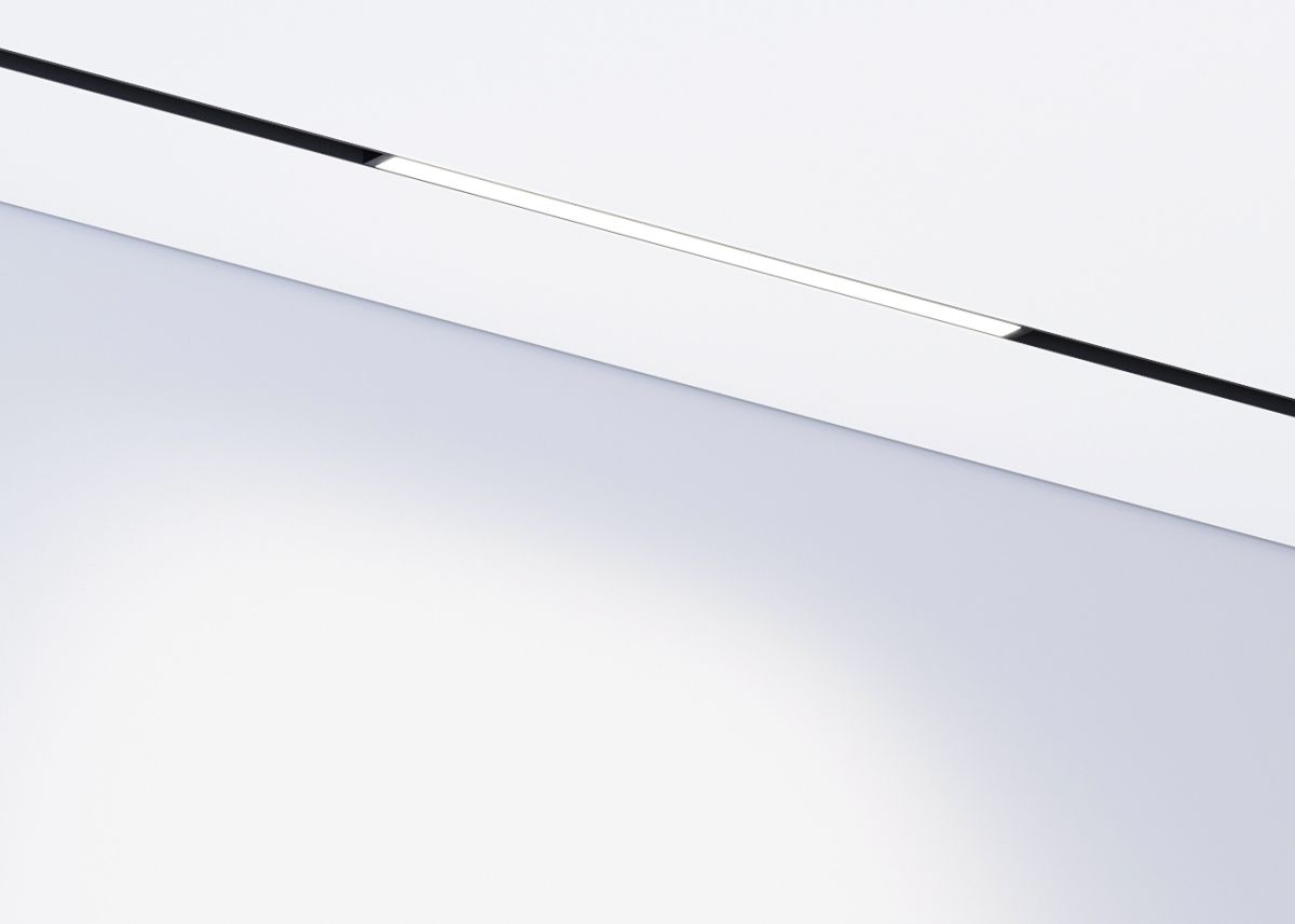 Трековый светильник Luminotti Slimline Flat L.217.45.CCT.BK