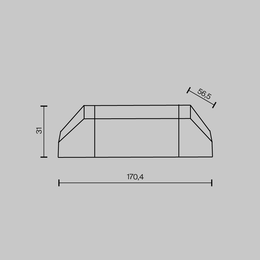 Источник напряжения Maytoni Triac 75Вт DC24В IP20 734007