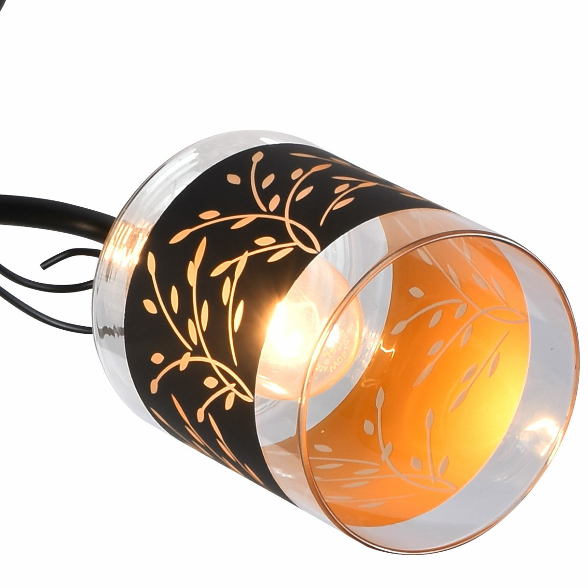 Люстра на штанге Reluce 01295-0.3-02 BK+FGD