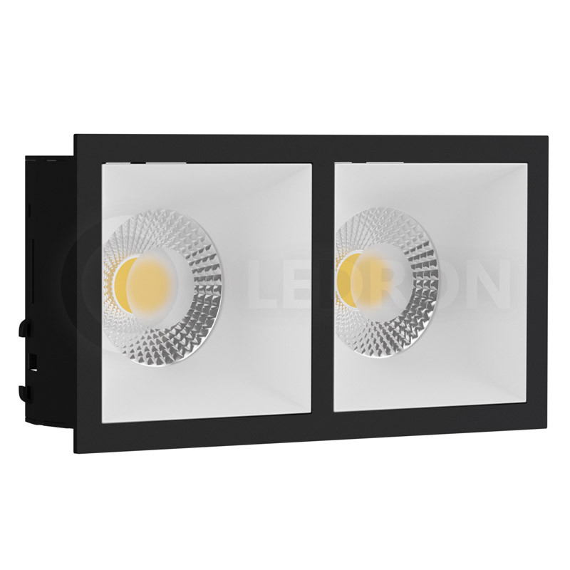 Встраиваемый светильник LeDron RISE KIT 2 Black/White 00000014645