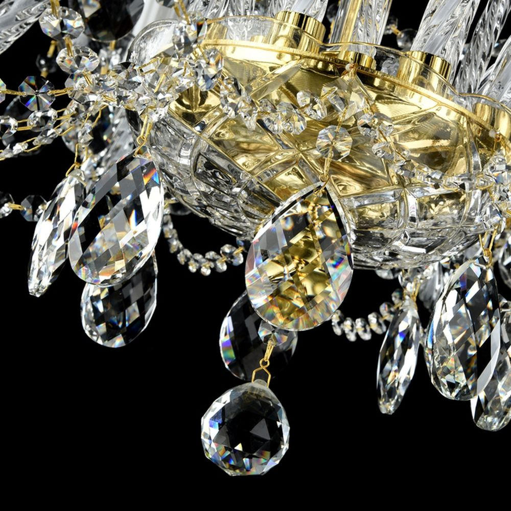 Подвесная люстра Maytoni Lira DIA907-PL-08-G