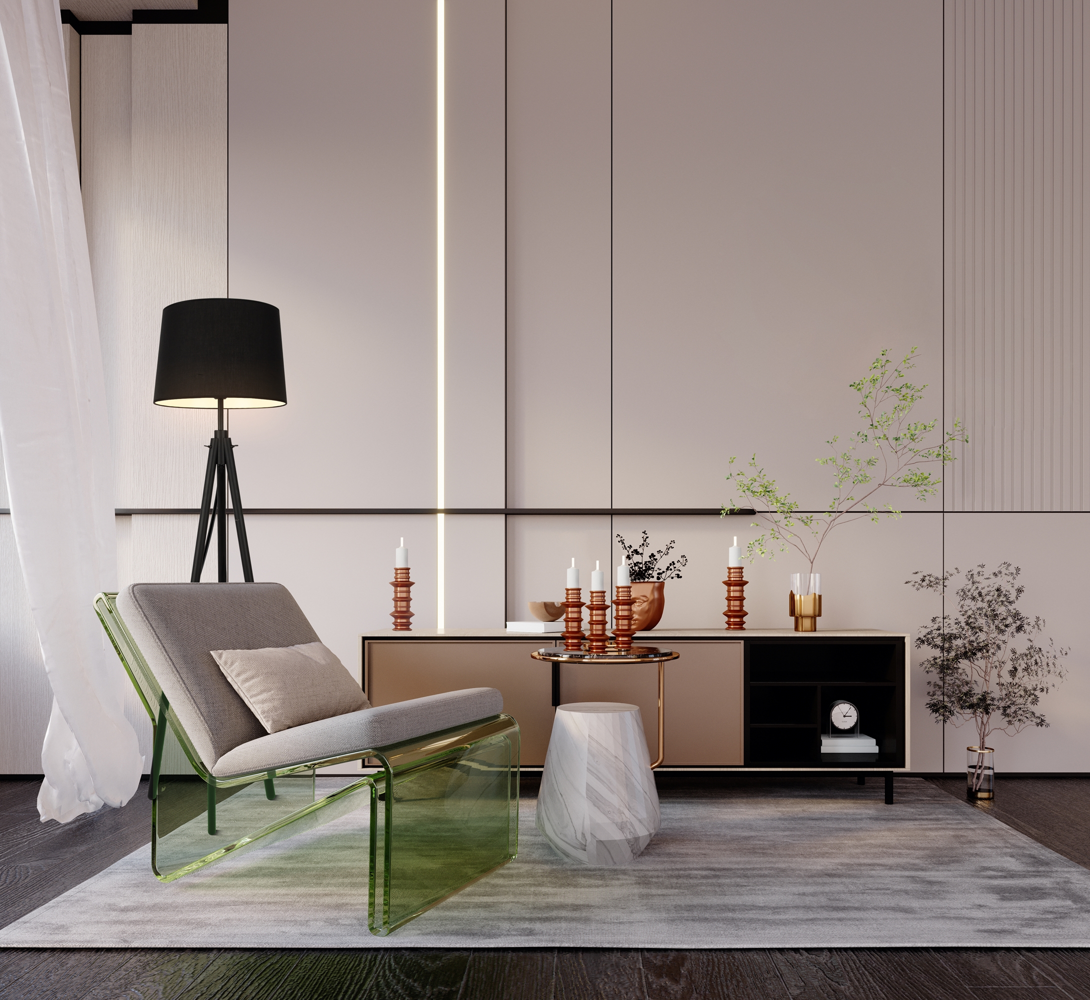 Торшер Maytoni Calvin Z177FL-01B в Москве