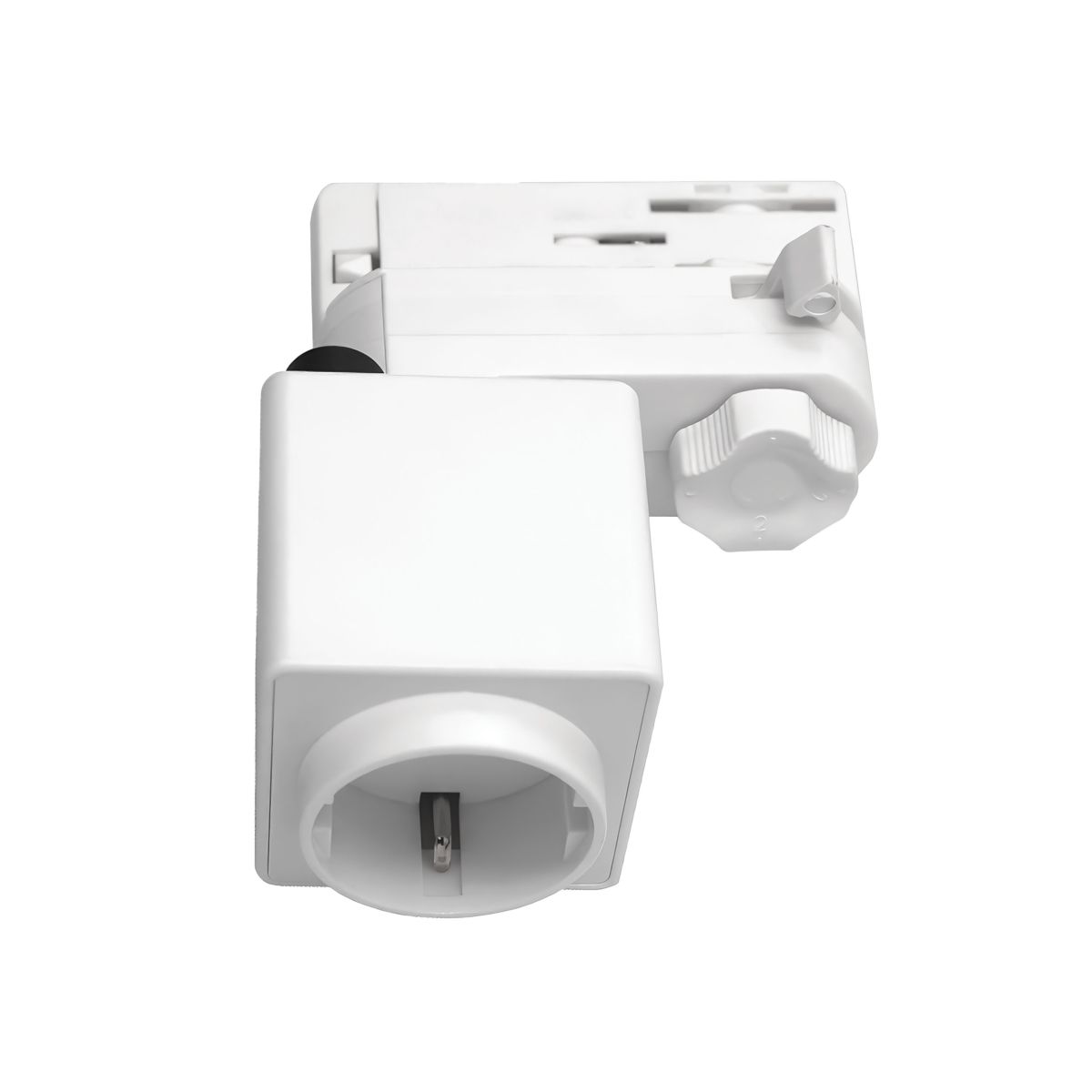 Адаптер для светильника с розеткой Shuko к шинопроводу 5030xx-R/5040xx-(F)/(R) Quattro Lightstar 594006-WSA