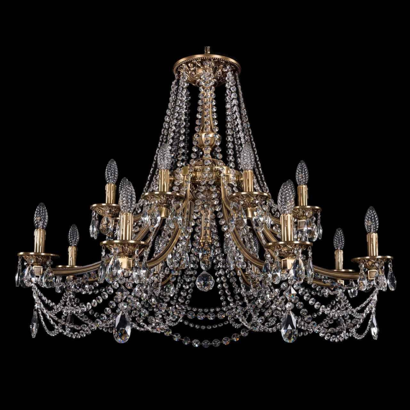 Подвесная люстра Bohemia Ivele 1771/16/342/C/FP