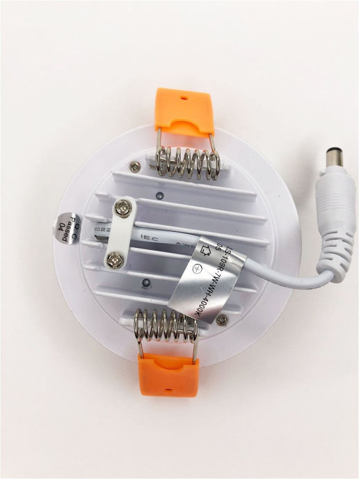 Встраиваемый светильник Elvan VLS-109R-7W-WW-Wh