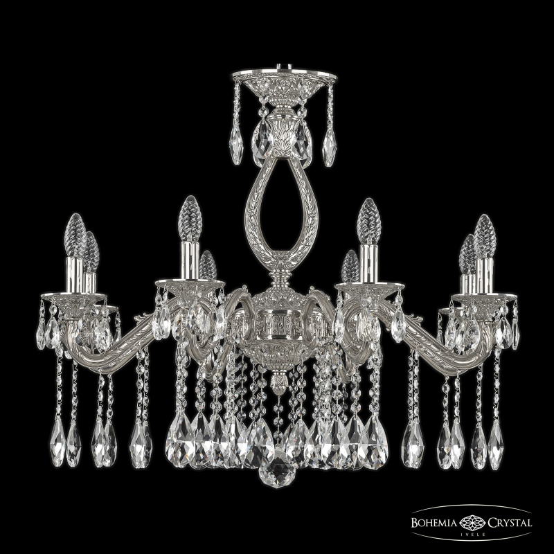 Подвесная люстра Bohemia Ivele Crystal Florence 71302/8/250 A Ni