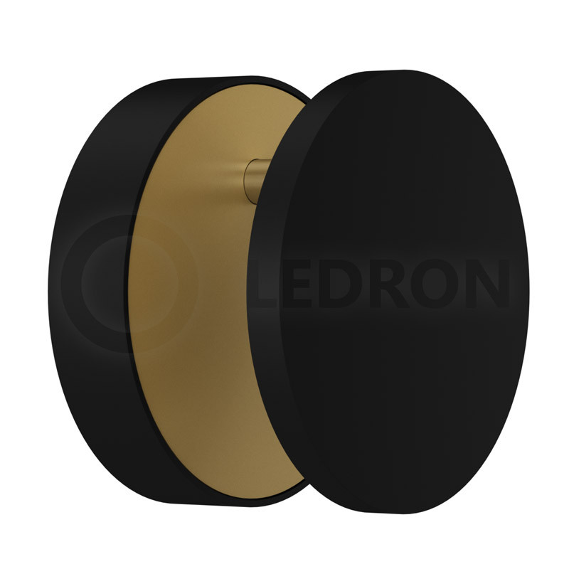 Бра LeDron UFO G2 BLACK/GOLD