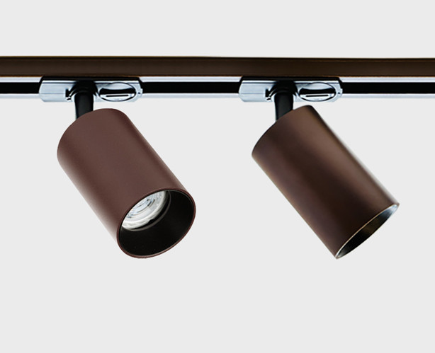 Трековый однофазный светильник Italline DANNY TR coffee