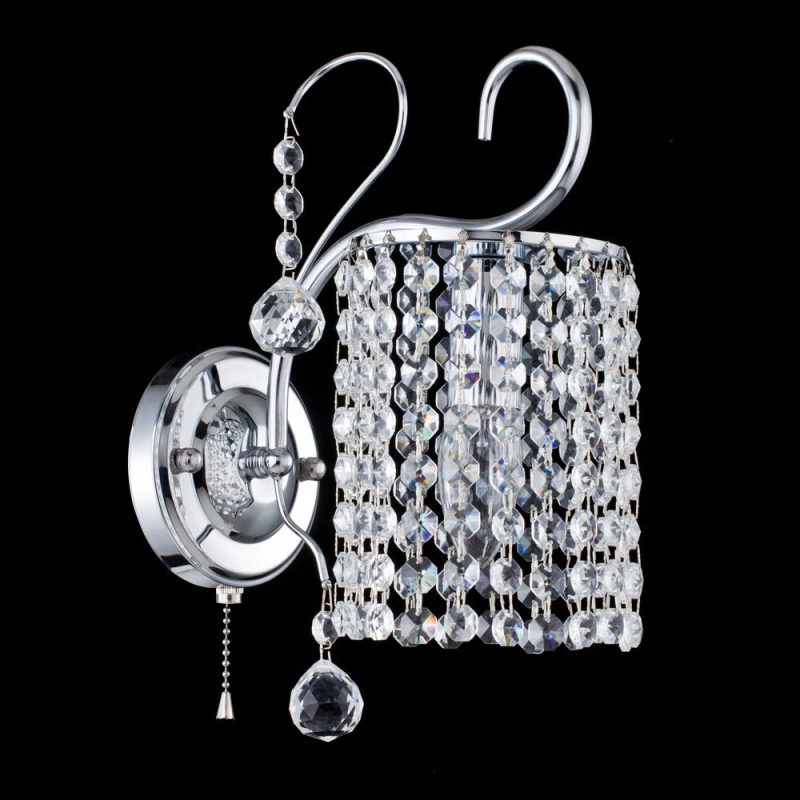 Бра с выключателем на корпусе Freya Leona FR1127-WL-01-CH