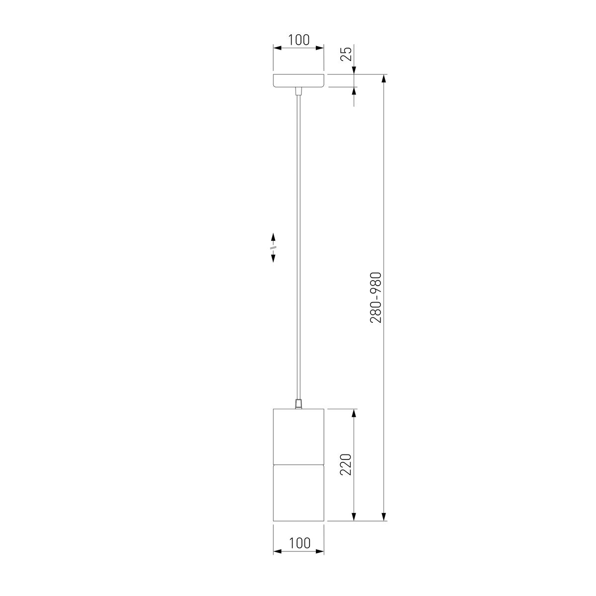 Подвесной светильник Eurosvet Hosk 50233/1 серебро