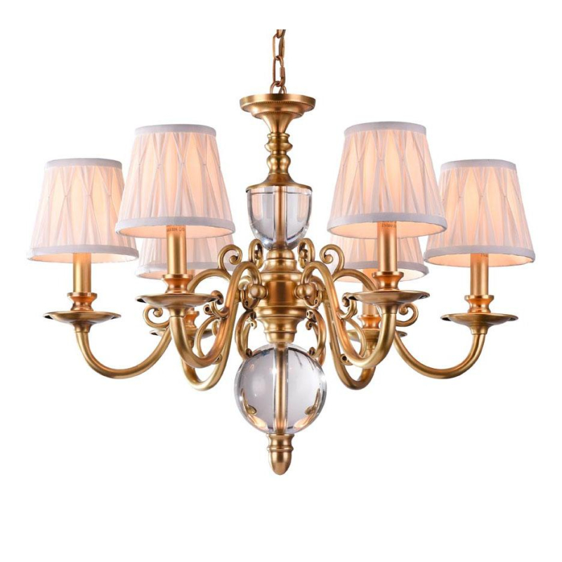 Подвесная люстра Newport 31006/C antique brass