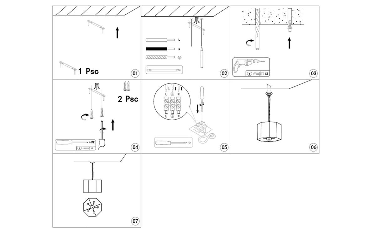 Подвесная люстра Moderli Rizar V1220-5P
