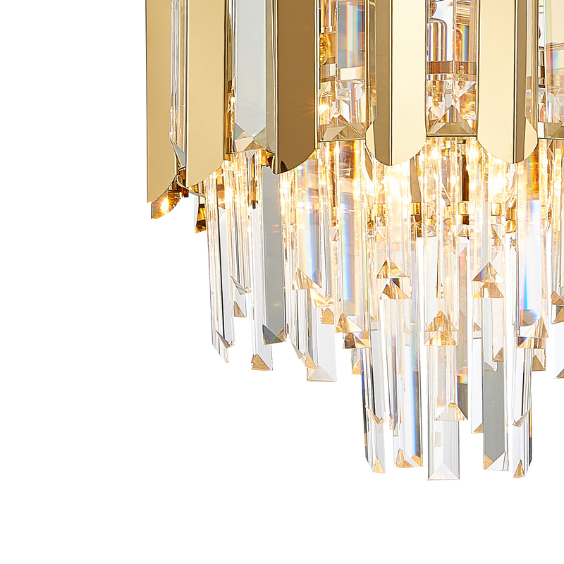 Подвесная люстра Natali Kovaltseva AMAZONE 81444/5C GOLD