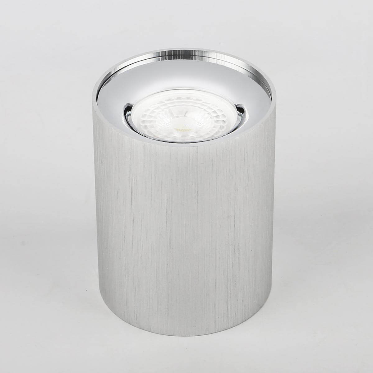 Накладной светильник ЭРА OL1 GU10 SL/CH Б0041504