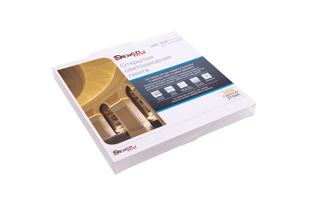 Светодиодная лента DesignLed DSG560-24-RGB-33 001653