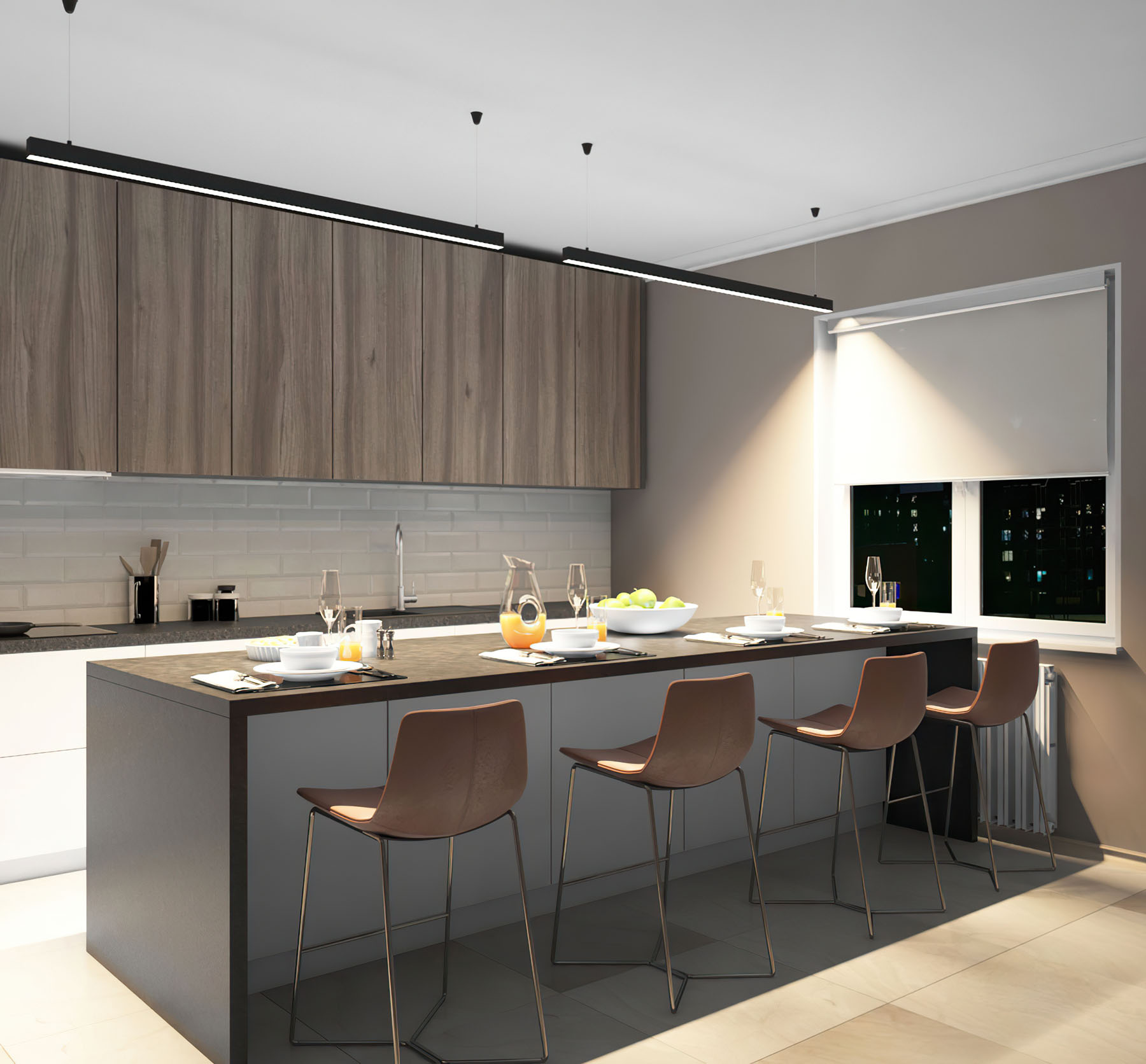 Подвесной светильник Denkirs DK9154-BK