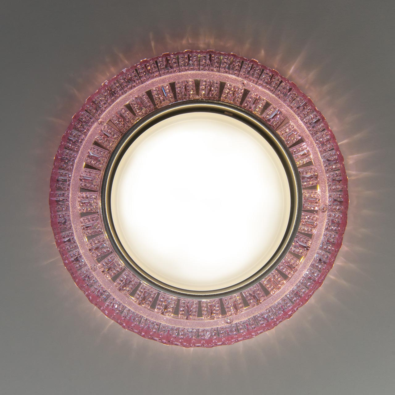 Встраиваемый светильник Elektrostandard 3028 GX53 PK розовый 4690389134050