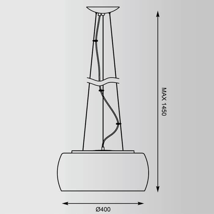 Подвесная люстра Zumaline RAIN P0076-05L-F4K9