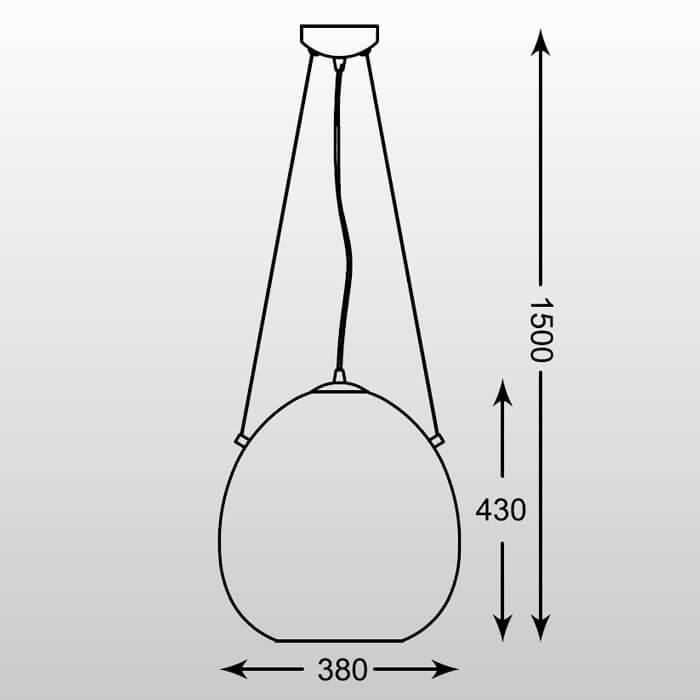 Подвесной светильник Zumaline Moon OYD-10381A-SP1